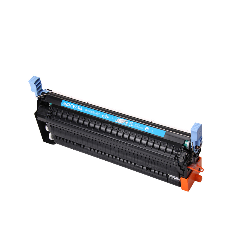 雅富仕-适用惠普5550硒鼓 5500DTN 5550HDN HP5500 惠普C9731A青色硒鼓