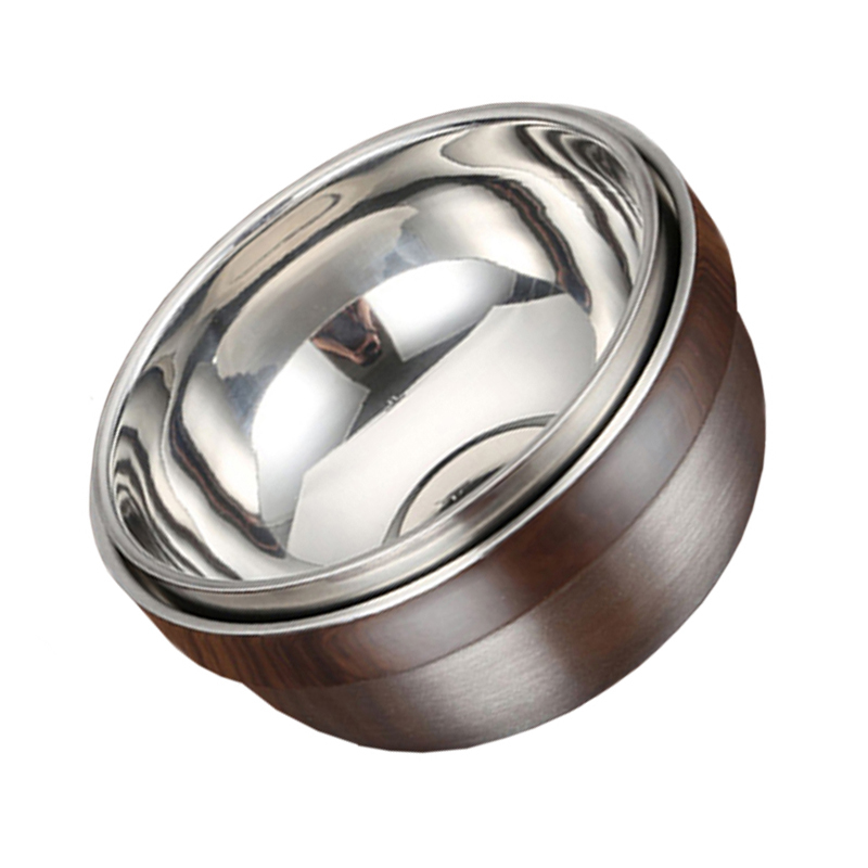 炯毅 不锈钢碗饭碗个人小碗 304不锈钢碗 14cm 个高清大图