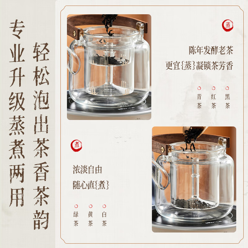 小熊(Bear)电陶炉 迷你煮茶炉 红茶老白茶普洱养生茶炉小型家用加热多功能轻音烹煮围炉煮高清大图