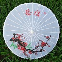 大红伞走秀舞蹈伞纯红色舞台演出古典装饰复古结婚新娘潮流工艺伞
