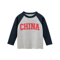 品牌童装秋季男童长袖T恤秋款儿童打底衫代销 100cm 3060花灰/贵族蓝