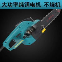 安捷顺电链锯多功能家用大功率油锯木工电锯伐木锯伐木机锯树机电动链条锯小型木材木头切割机破冰锯 16寸9016配链条1根
