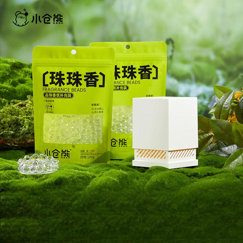 小仓熊晶珠香氛/金秋桂雨 套装正装1盒+替换装2袋610296*1+610295*2