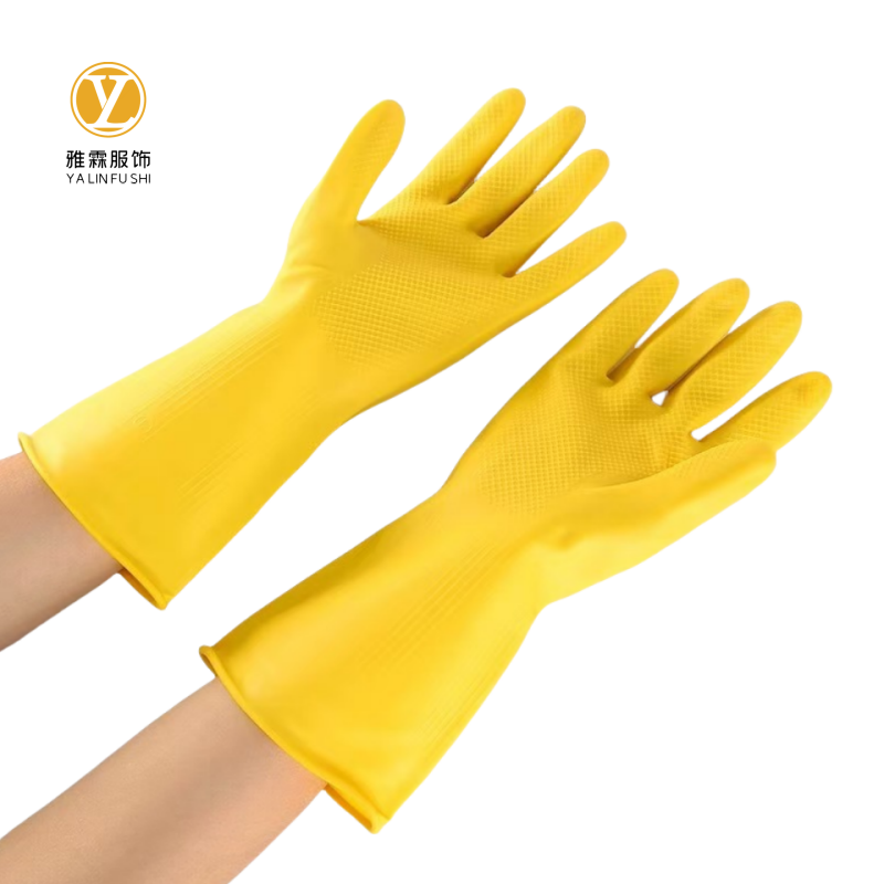 雅霖服 牛筋乳胶手套YLF-ST710 双高清大图