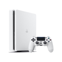 索尼（SONY）PS4 slim1TB港版 游戏主机 体感游戏机 家用游戏机 支持VR设备 白色