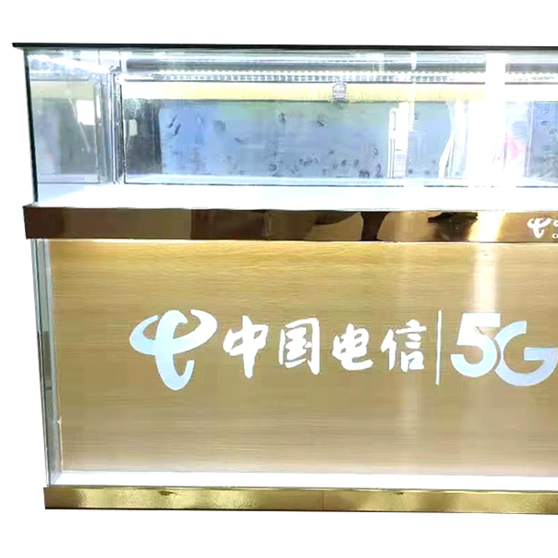 校通(XIAOTONG)木质 柜台展示柜 XT4852 1200*550*900 原木色