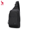 爱华仕（OIWAS）胸包 休闲挎包骑行包 男女单肩旅行包 -潮户外小包OCK5530黑色