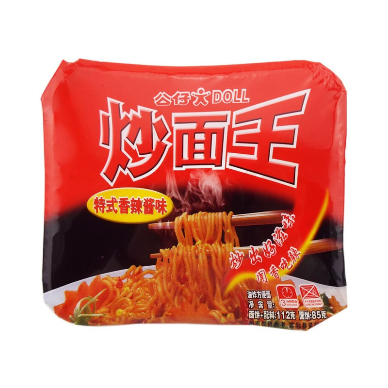 公仔炒面王特式香辣112g