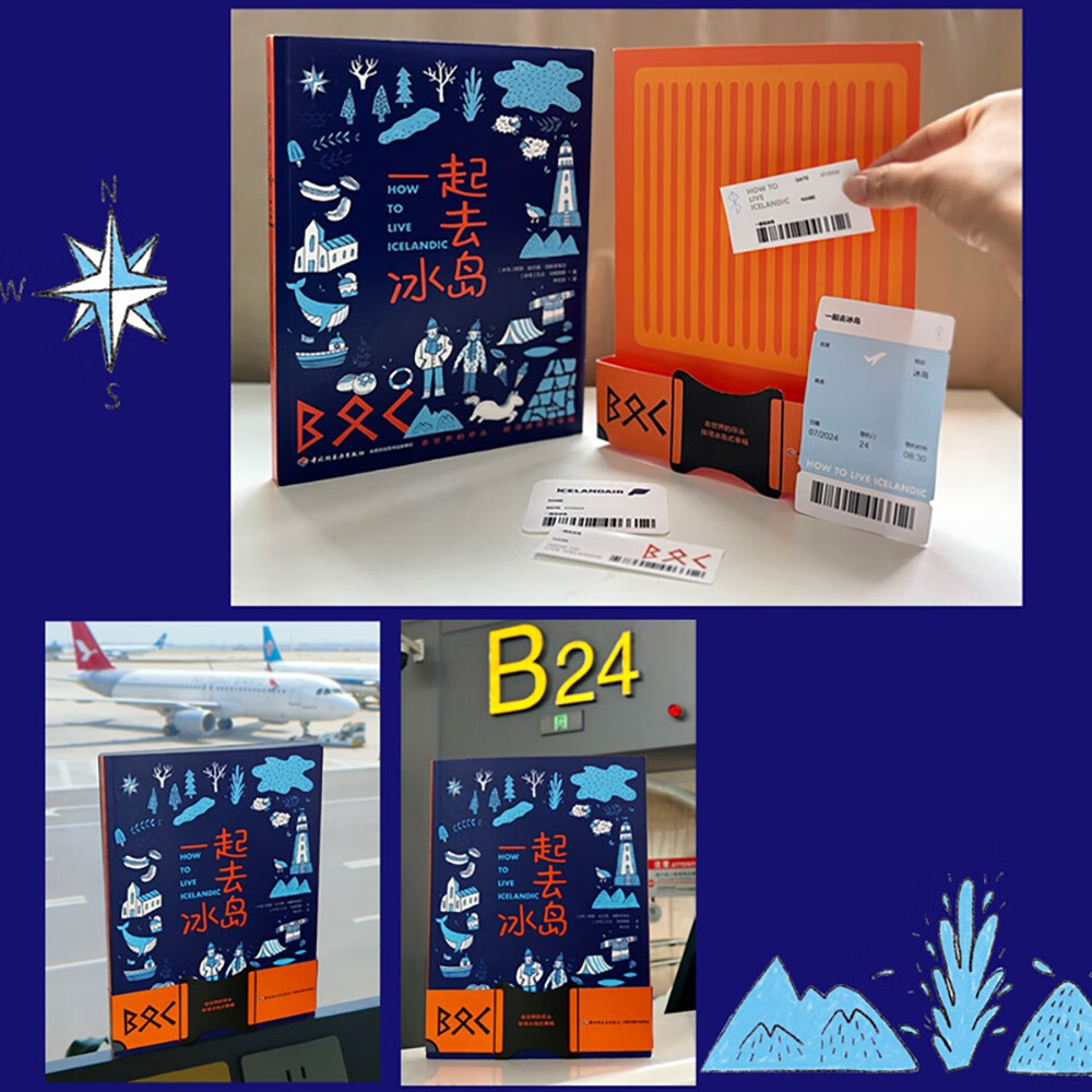 一起去冰岛 [正版]附赠登机牌书签和行李标签贴纸一起去冰岛 宋红龄译 冰岛本地人带你探寻真实的冰岛 70个攻略183张自高清大图