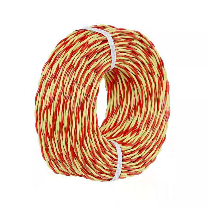 廷穗(TINGSUI)铜芯聚氯乙烯绝缘双绞连接软电缆RVS-2*2.5 单位:圈高清大图