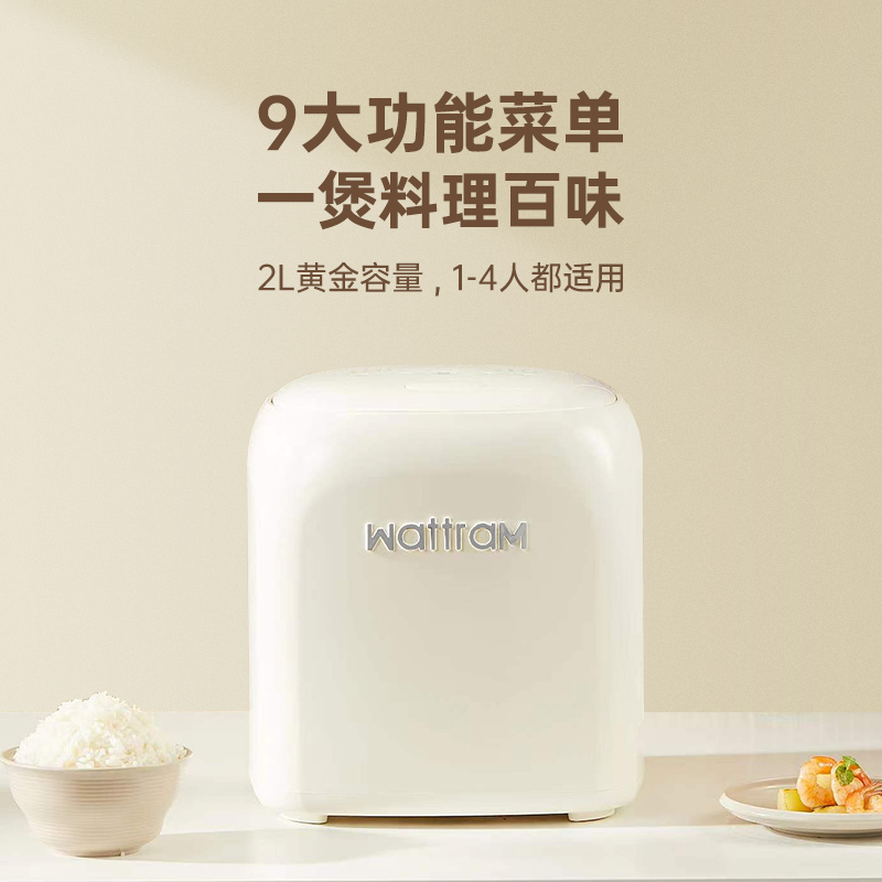 WattraM 电饭煲 R1象牙白高清大图
