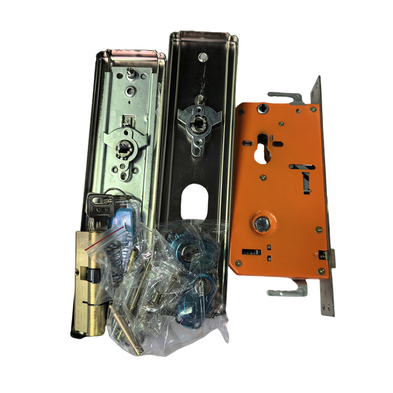 vzi 防盗门锁 圆舌240mm 左内 套高清大图
