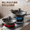 爱仕达(ASD)炒锅麦饭石色不粘平底轻量炒菜锅燃气电磁炉通用28cmCL28S31WG