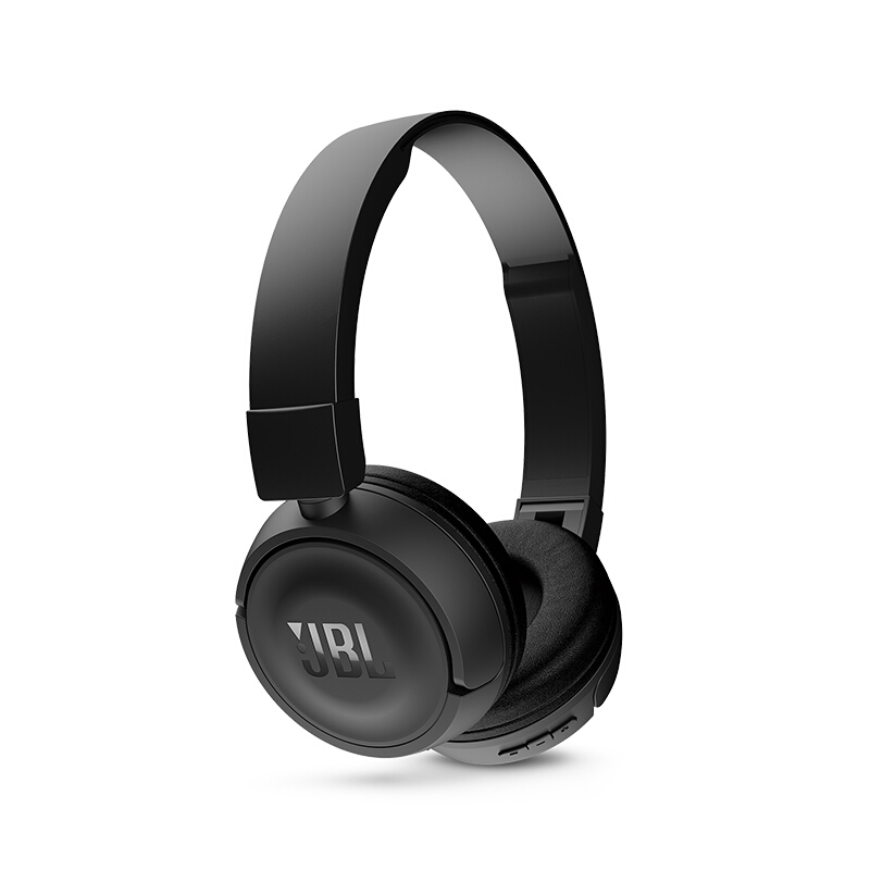 JBL/T450BT头戴式蓝牙无线耳机 可折叠便携头戴贴耳式 立体声音乐耳机跑步运动游戏耳机 黑色
