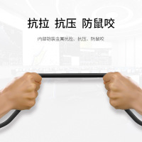 博扬 单模八芯室外TPU光缆 铠装防水基站通信野外拉练抢修 2000米+放缆车+FC-FC头BY-8S-FC2000M
