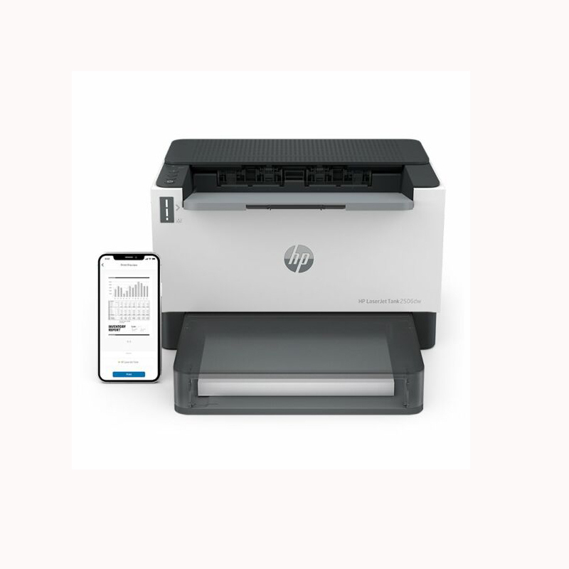 惠普HP LaserJet Tank 2506dw 激光智能闪充激光打印机黑白双面打印机 无线家用学生打印机 无线手机打印机 易加粉打印机随机耗材5000页 套餐一