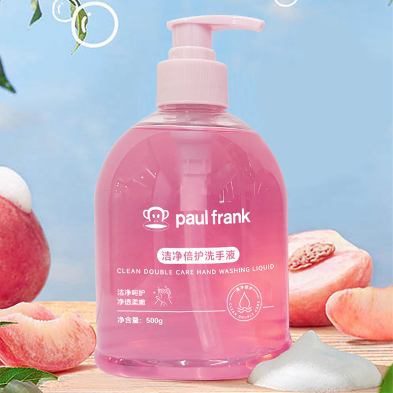 大嘴猴(Paul Frank) 洁净倍护 500ml 洗手液 (计价单位:瓶)高清大图