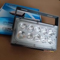 一束光聚光射灯led户外防水园林投光灯 一束光大功率36瓦暖白光/个
