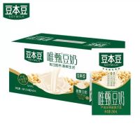 达利园 豆本豆唯甄原味豆奶250ml*12盒营养早餐奶代餐植物蛋白饮料