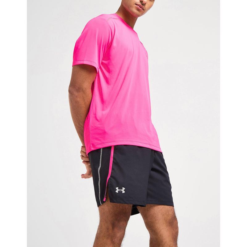 安德玛(under armour)运动短裤轻便透气弹性腰围男式休闲健身高清大图