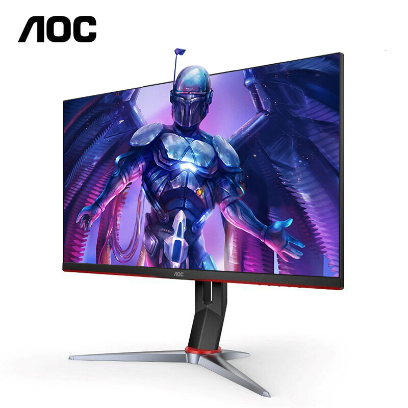 冠捷aoc显示器27寸144hz1ms旋转升降ipshdr电竞直面27g2d视频