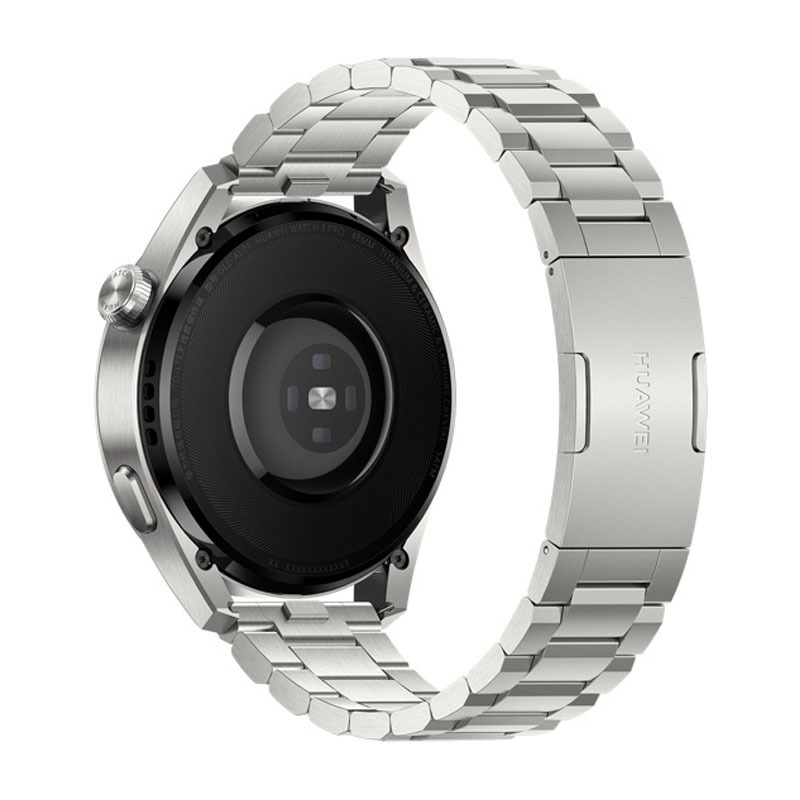 [新品 尊享款]HUAWEI WATCH 3 Pro 48mm eSIM独立通话智能手表 钛金属材质 心脏与呼吸健康管理 5天强劲续航 体温检测 NFC支付 时尚款 钛金属表带