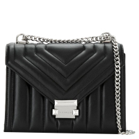 【直营】Michael Kors 迈克·科尔斯 黑色女士斜挎包 女 30F8SXIL3T-BLACK
