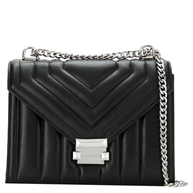 【直营】Michael Kors 迈克·科尔斯 黑色女士斜挎包 女 30F8SXIL3T-BLACK
