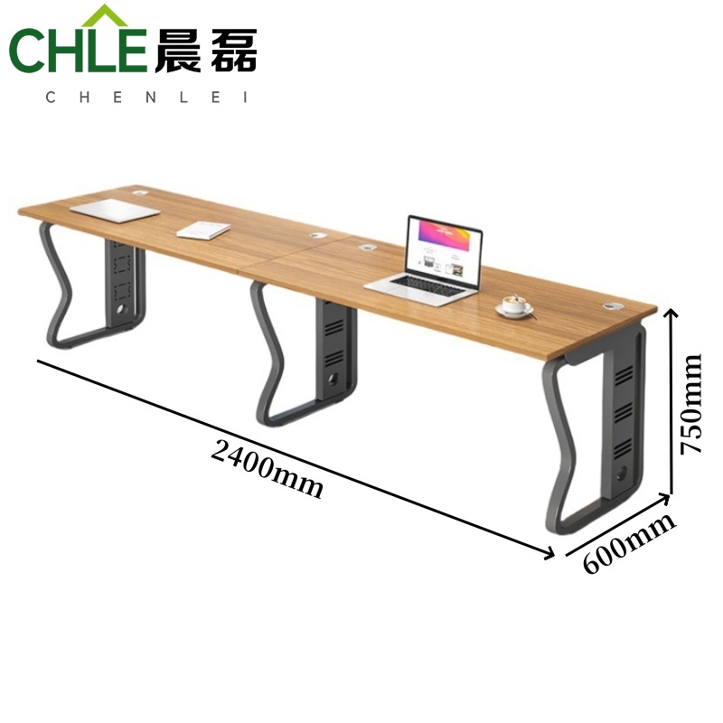 晨磊 办公工位 二人位240*60*75cm 张高清大图