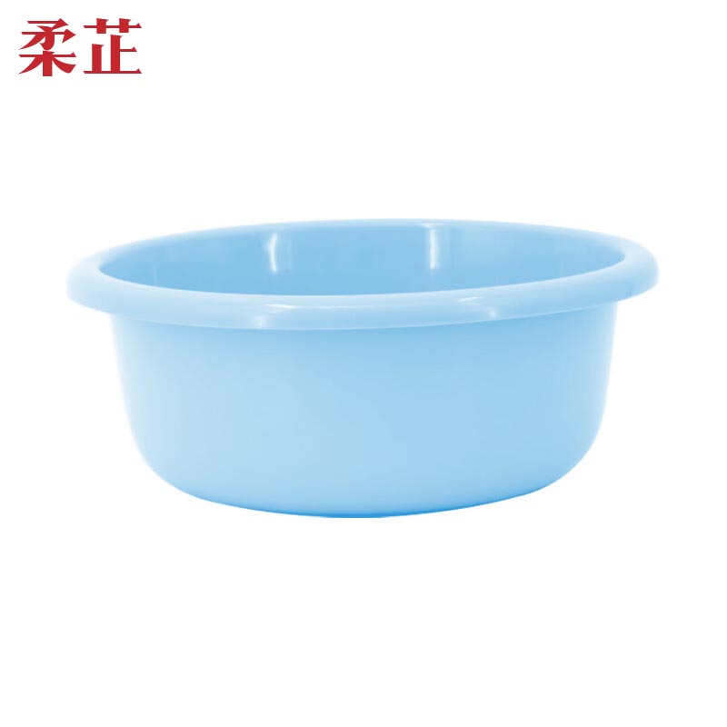 柔芷 塑料脸盆 中/个高清大图