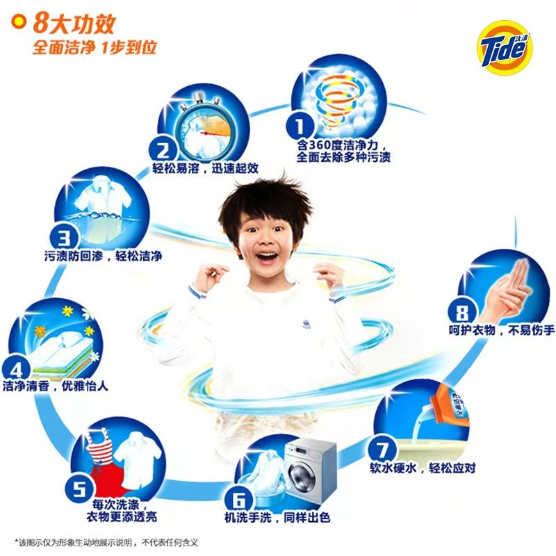 [四块装]汰渍全效洁净手洗温和不伤手透明皂洗衣皂188G*2块巨惠装