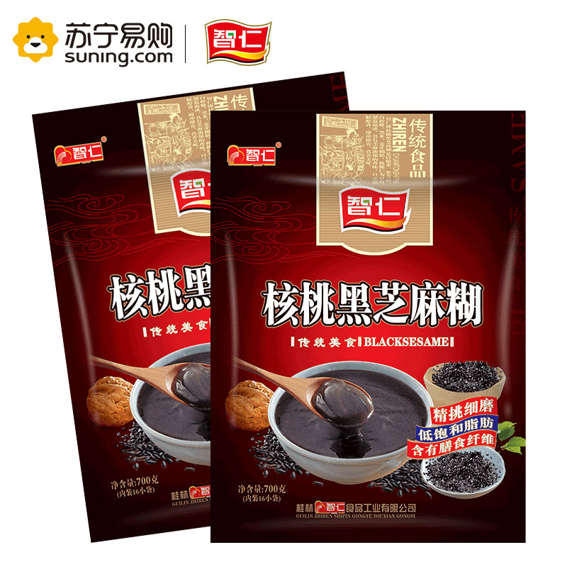 智仁 核桃黑芝麻糊700g
