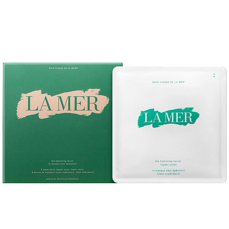 lamer海蓝之谜紧致提升精华面膜补水保湿保湿修护面膜6片视频