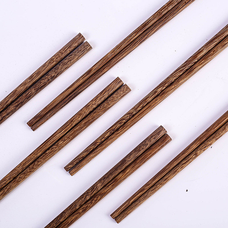 利瓷鸡翅木筷子家用防滑防霉木质筷子 10双装鸡翅木筷子(原木请勿热水煮泡)高清大图