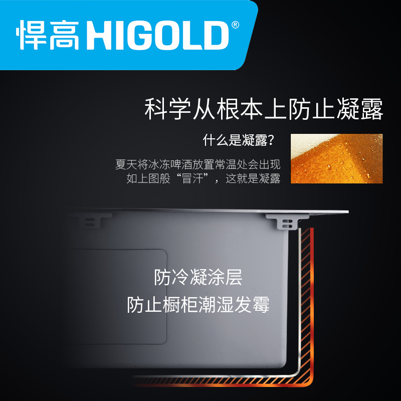 悍高纳米黑色水槽304不锈钢加厚洗碗槽厨房手工洗菜盆大双槽水池