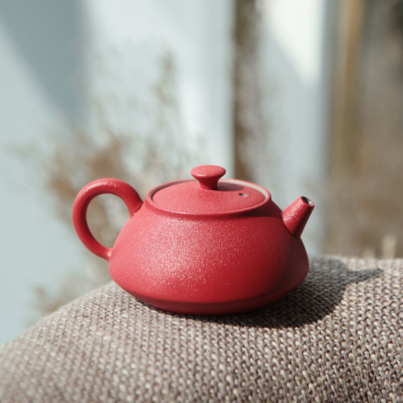 [开门红]陶三彩便携茶具7件套 起订量5