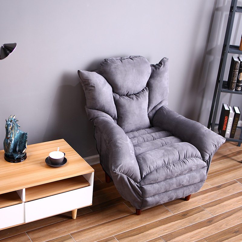 懒人沙发单人卧室房间阳台小沙发法耐小户型单个沙发休闲沙发椅靠背椅