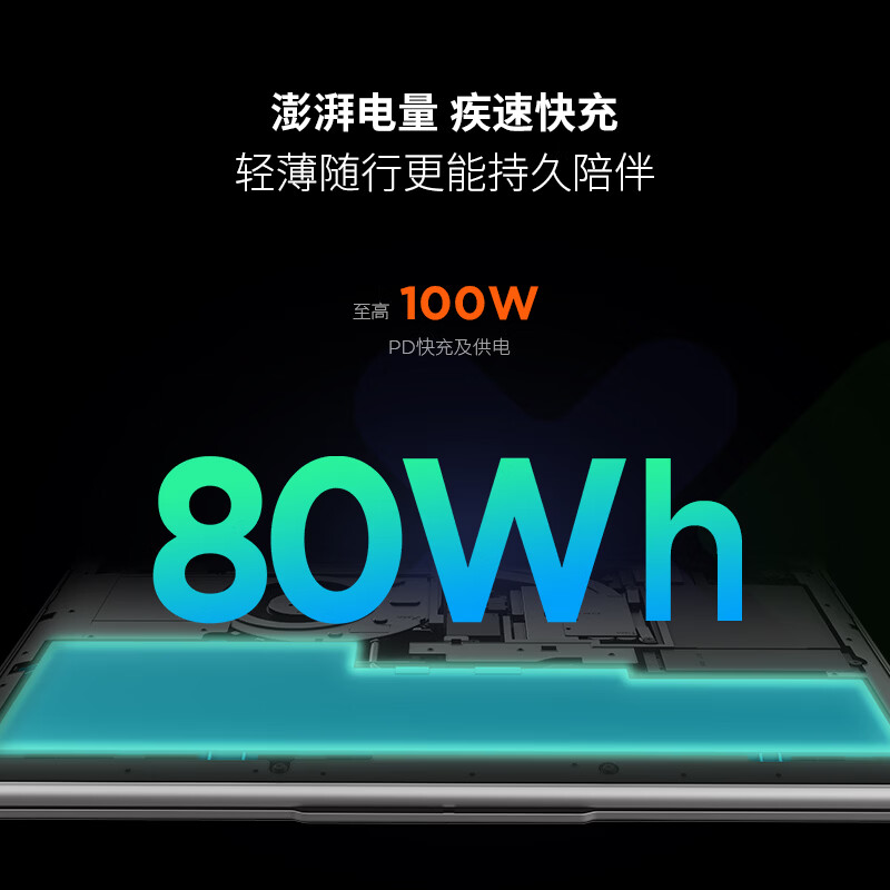 联想小新Pro16C 16英寸轻薄笔记本电脑(锐龙R7-H255 24G 1T 2.8K OLED 120Hz)高清大图