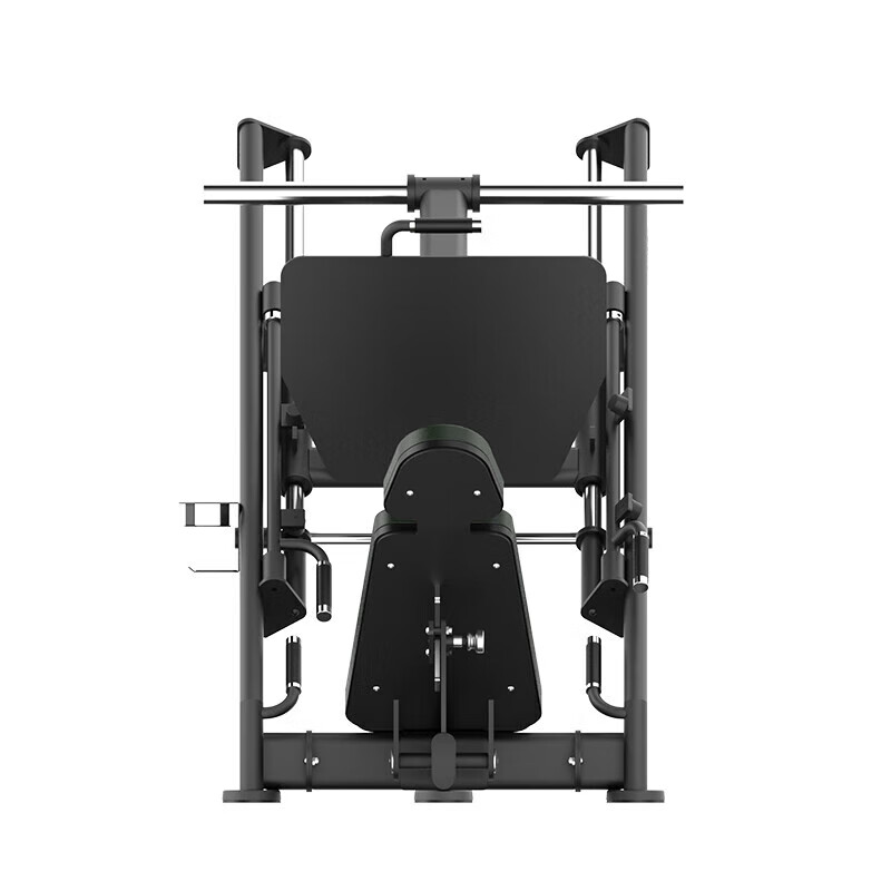 舒华挂片式大腿深蹲训练器SH-G6874-T18(配套杠铃片)高清大图