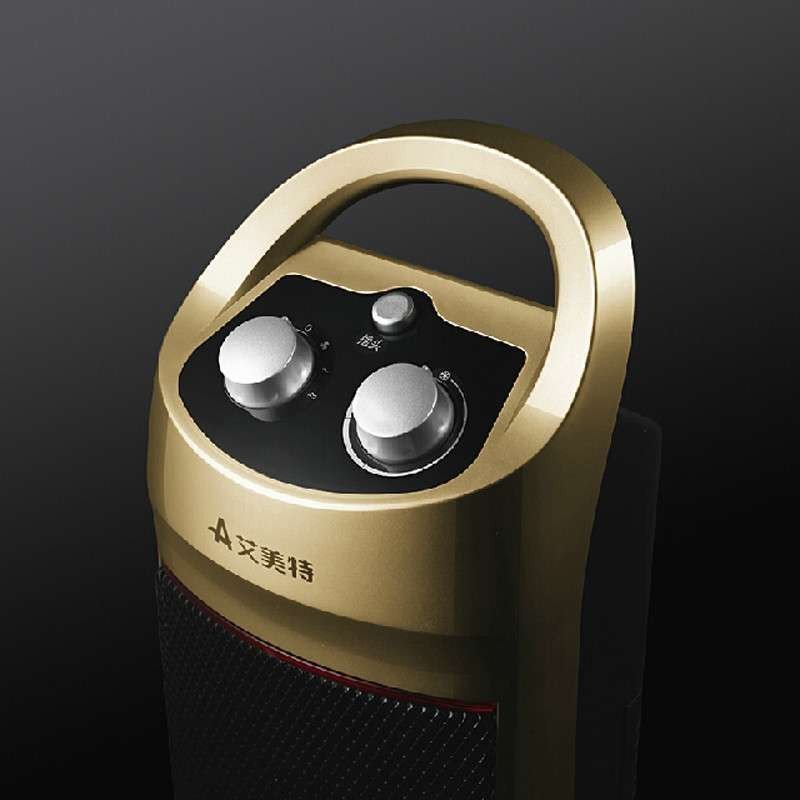 艾美特（AIRMATE）1 PTC陶瓷暖风机 HP20074P-W 立式摇头电暖器 电暖气