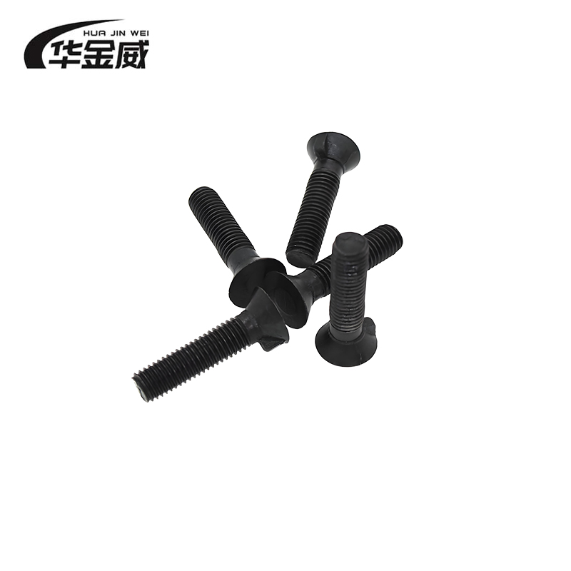 华金威 沉头带榫螺栓4.8级 GB/T11 M20*80mm 100个/包高清大图
