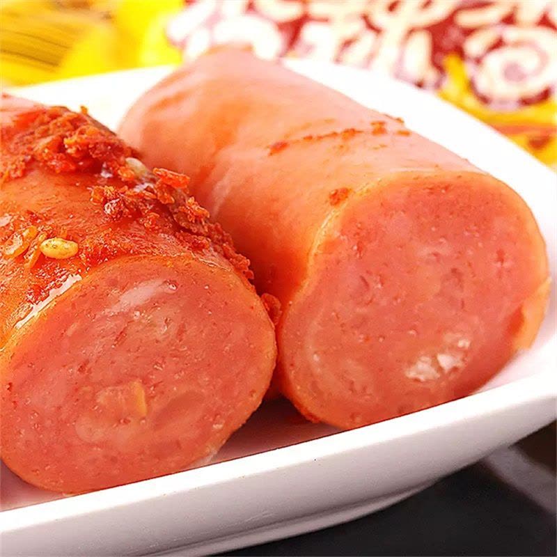 鲜在香辣肠28g X10 开袋即食 香辣好吃图片