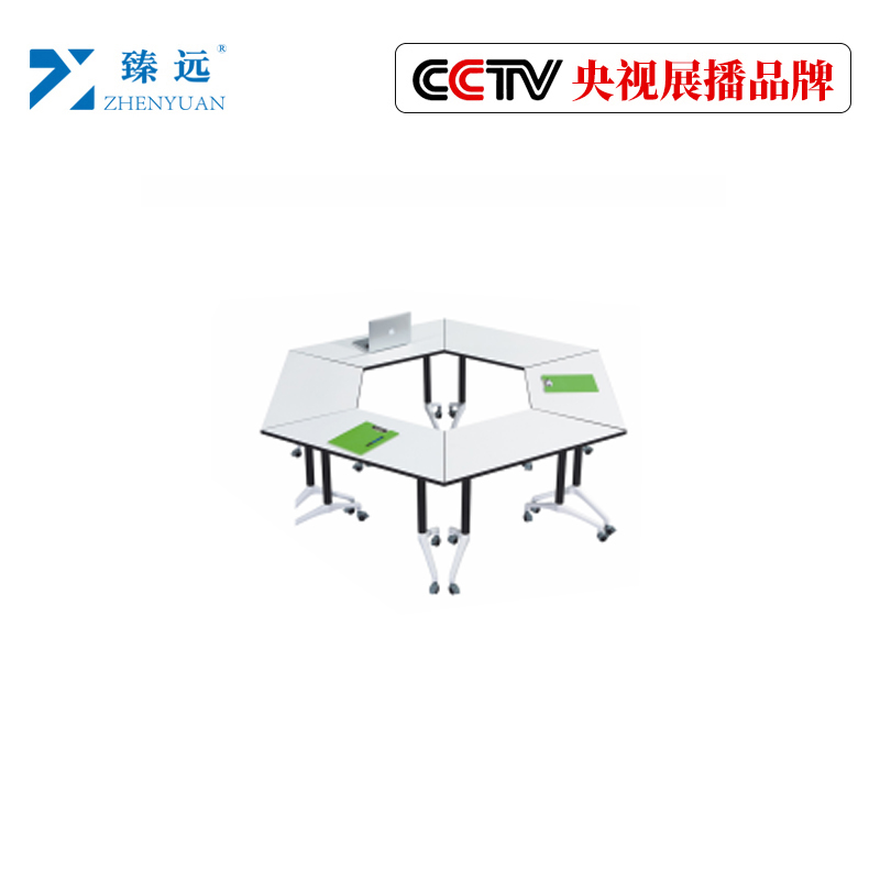 臻远折叠培训课桌M1915B 600*600*750 ZY-SN-0594
