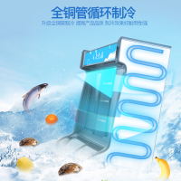 lecon/乐创珍轩 1.2米冒菜点菜柜冰柜冷藏展示柜麻辣烫蔬菜水果保鲜冰箱柜麻辣烫蔬菜立式饮料展示柜