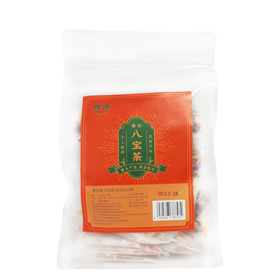 尊悦 菊花八宝茶 250克 袋高清大图