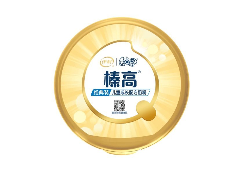 伊利(YILI)qq星榛高3岁以上儿童配方奶粉4段700g罐(新旧包装随机)高清大图