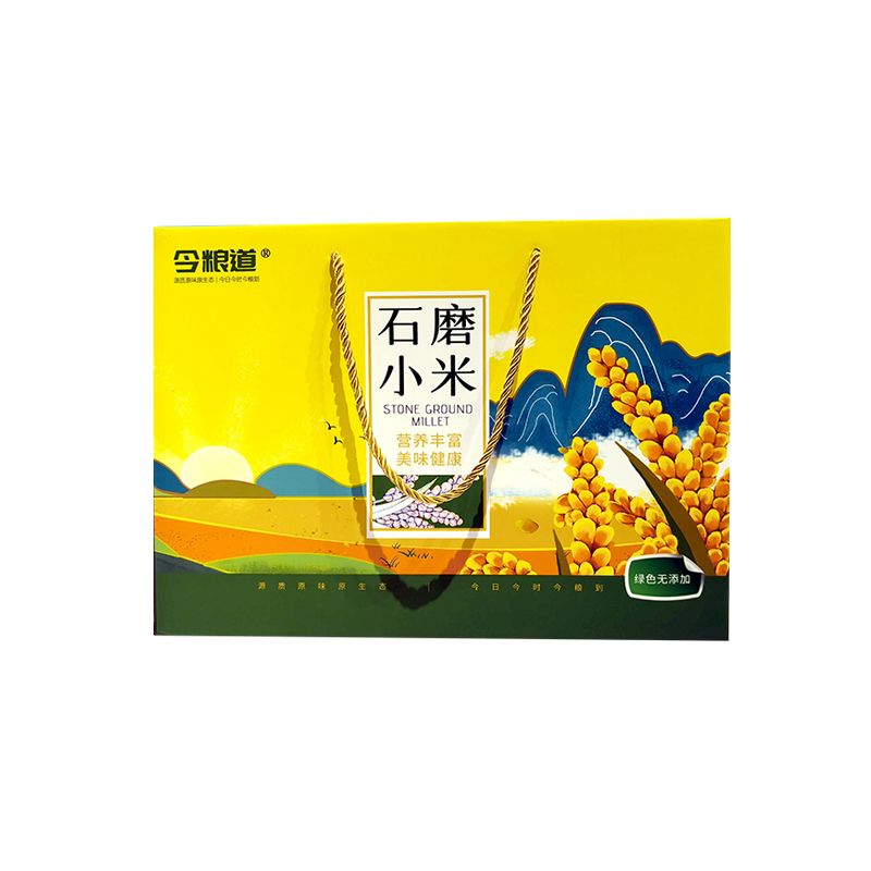 今粮道乡村振兴石磨小米JLD013 2.5kg