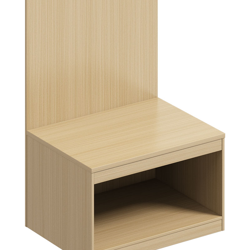 臻远ZY-GYJJ45 公寓套房家具 宿舍家具行李架衣帽架储物柜高清大图