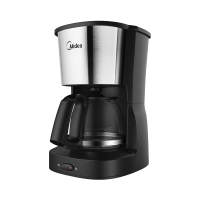 美的(Midea)咖啡机MA-KFD-re家用小型滴滤式办公室家用泡茶器滴漏式煮咖啡壶一机多用壶