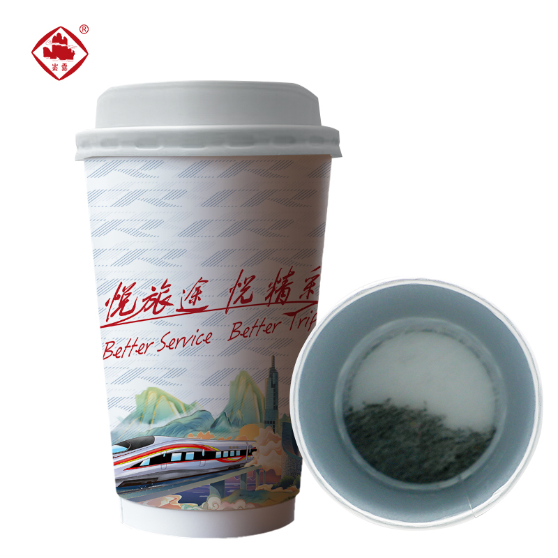 崟露绿茶隐茶杯(可定制)2克*8杯16克/罐